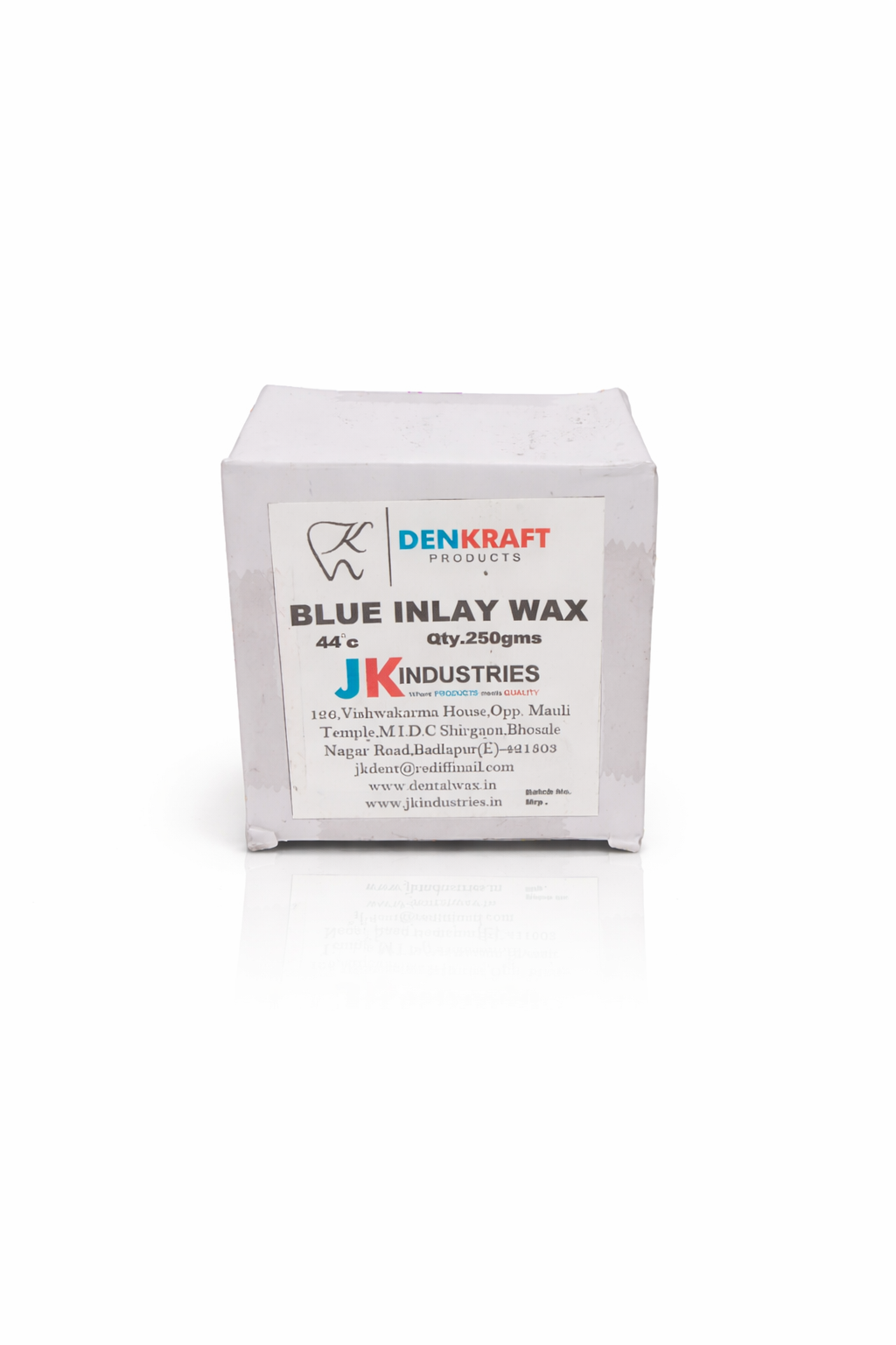 jk industries blue inlay wax 44°c | dental casting wax for crown & bridge | 250g jk industries blue inlay wax 44°c | dental casting wax for crown & bridge | 250g