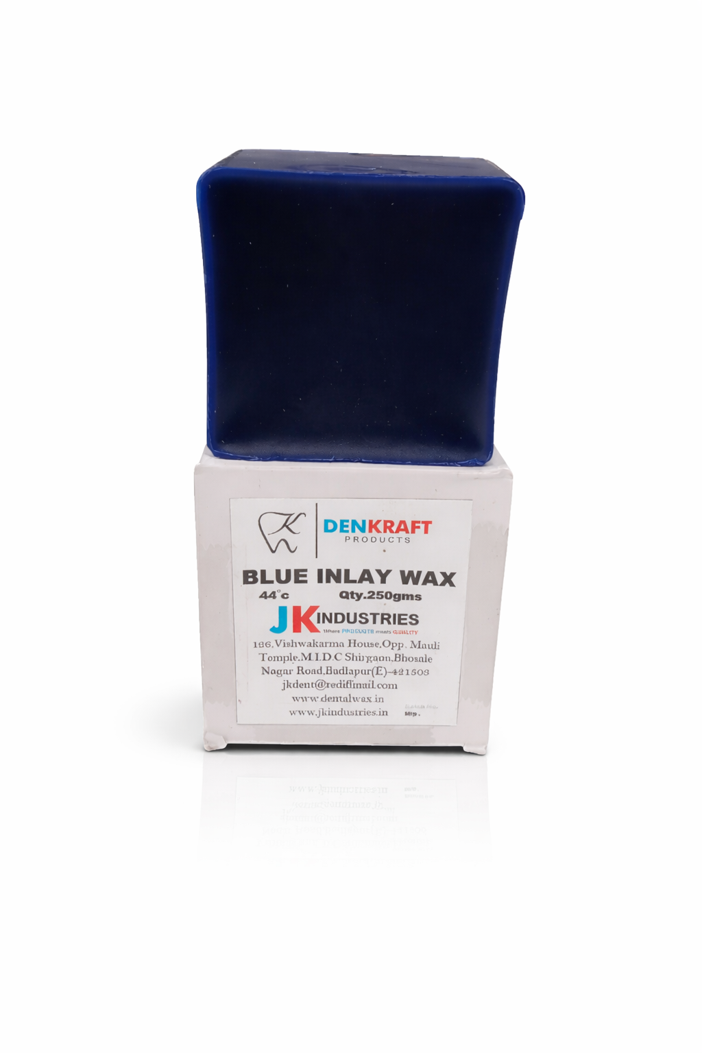 jk industries blue inlay wax 44°c | dental casting wax for crown & bridge | 250g jk industries blue inlay wax 44°c | dental casting wax for crown & bridge | 250g