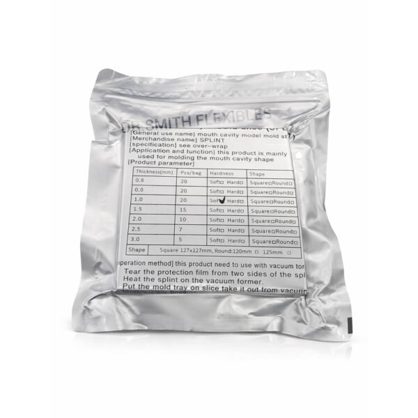 night guard sheets – dental splint material for vacuum forming (soft/hard) | dental lab use