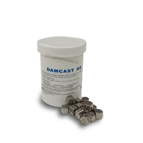 damcast nb dental alloy | nickel based ceramic bonding metal | pfm alloy | 1 kg