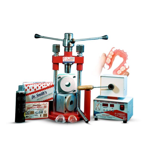 dr. smith dss flexible denture manual injector machine for dental labs