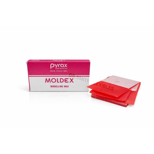 pyrax modelling wax sheets (12 sheets) – dental wax for denture & prosthetic work