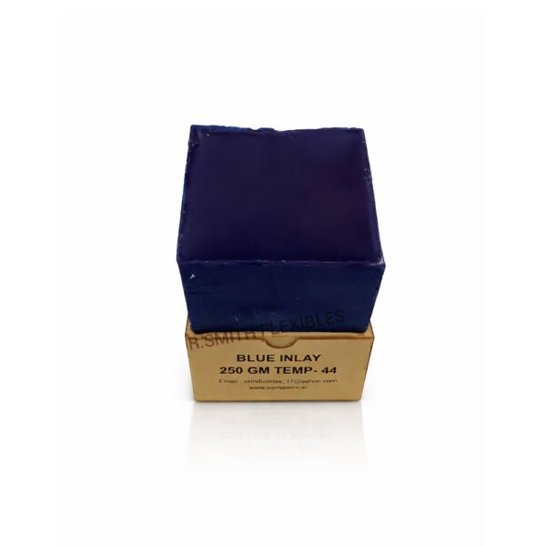 sigmadent blue inlay wax temp 44 | dental casting wax for pattern making | 250g