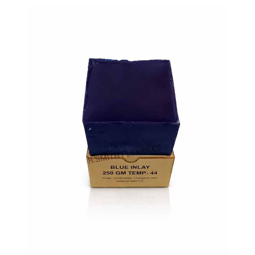 sigmadent blue inlay wax temp 44 | dental casting wax for pattern making | 250g sigmadent blue inlay wax temp 44 | dental casting wax for pattern making | 250g