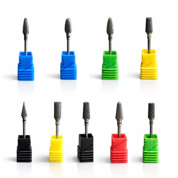 dental carbide trimmer burs – multi shape tungsten carbide cutting burs