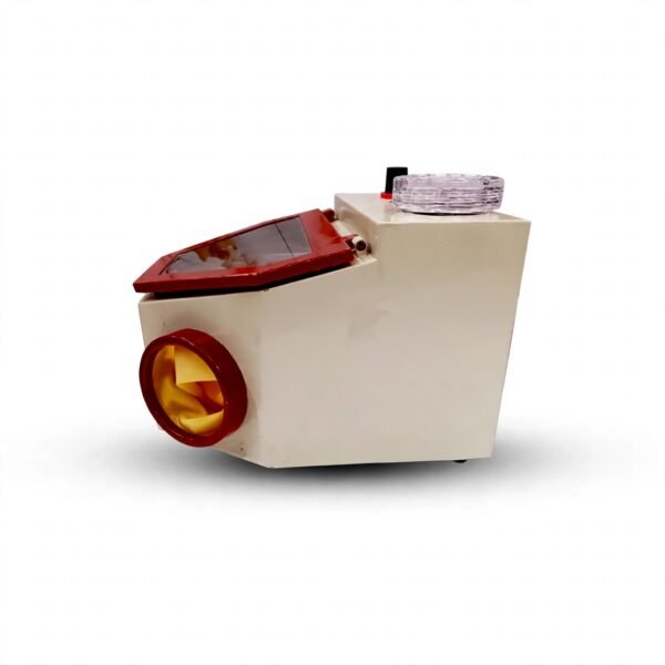 single jar dental sand blaster machine – premium lab sandblasting system | dr. smith flexibles